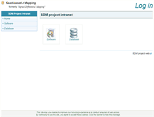 Tablet Screenshot of intranet.sdmproject.com